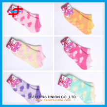 Симпатичные девушки уютные теплые подростковые носки до щиколотки для девочек индивидуальный логотип дешевая цена